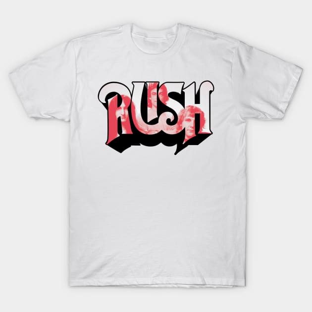 Rush Red & White T-Shirt by Tandit Store